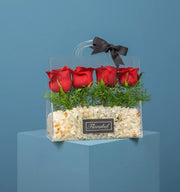 I Love You Always Flower Bag
